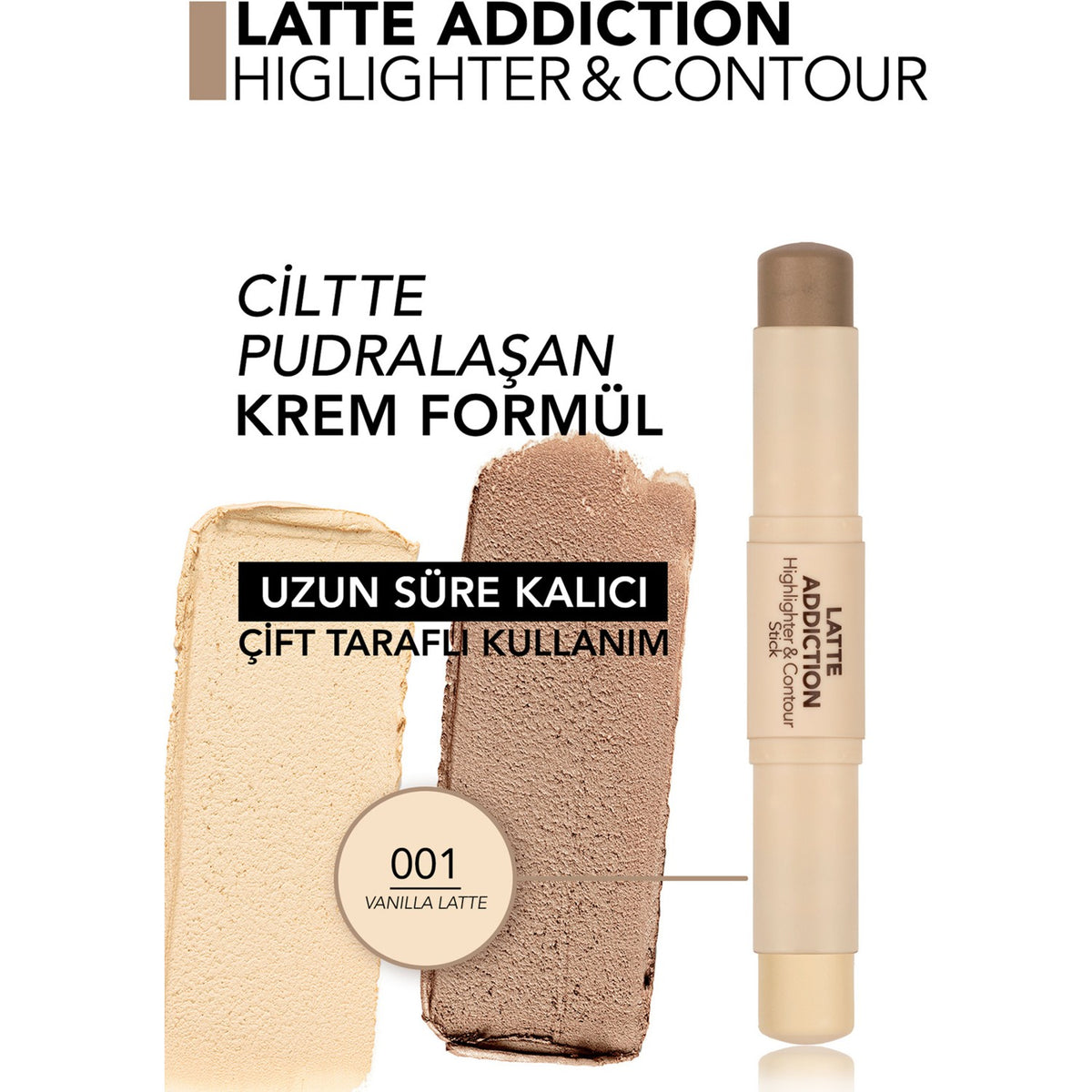 Flormar Latte Highlight and Contour Stick
