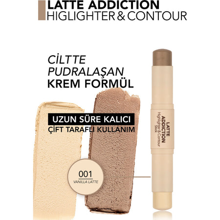 Flormar Latte Highlight and Contour Stick