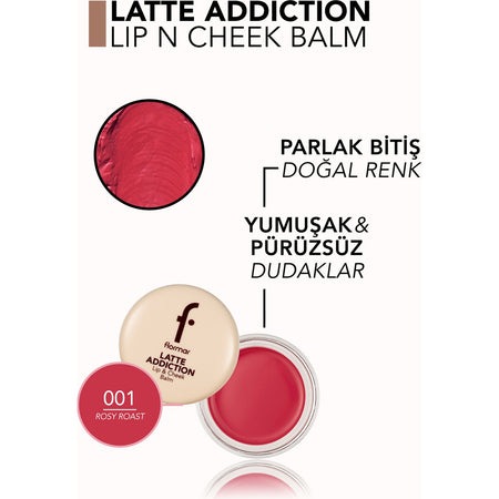 Flormar Latte Lip and Cheek Balm