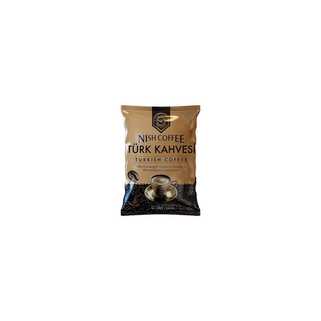 Nish Coffee - Nish Turkish Coffee 5 x 100 gr Set - Freshly Roasted Turkish Coffee with Unique Flavor - MALLTURK
