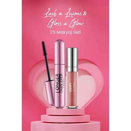 Flormar Lash A Licious Gloss A Glow Makeup Set