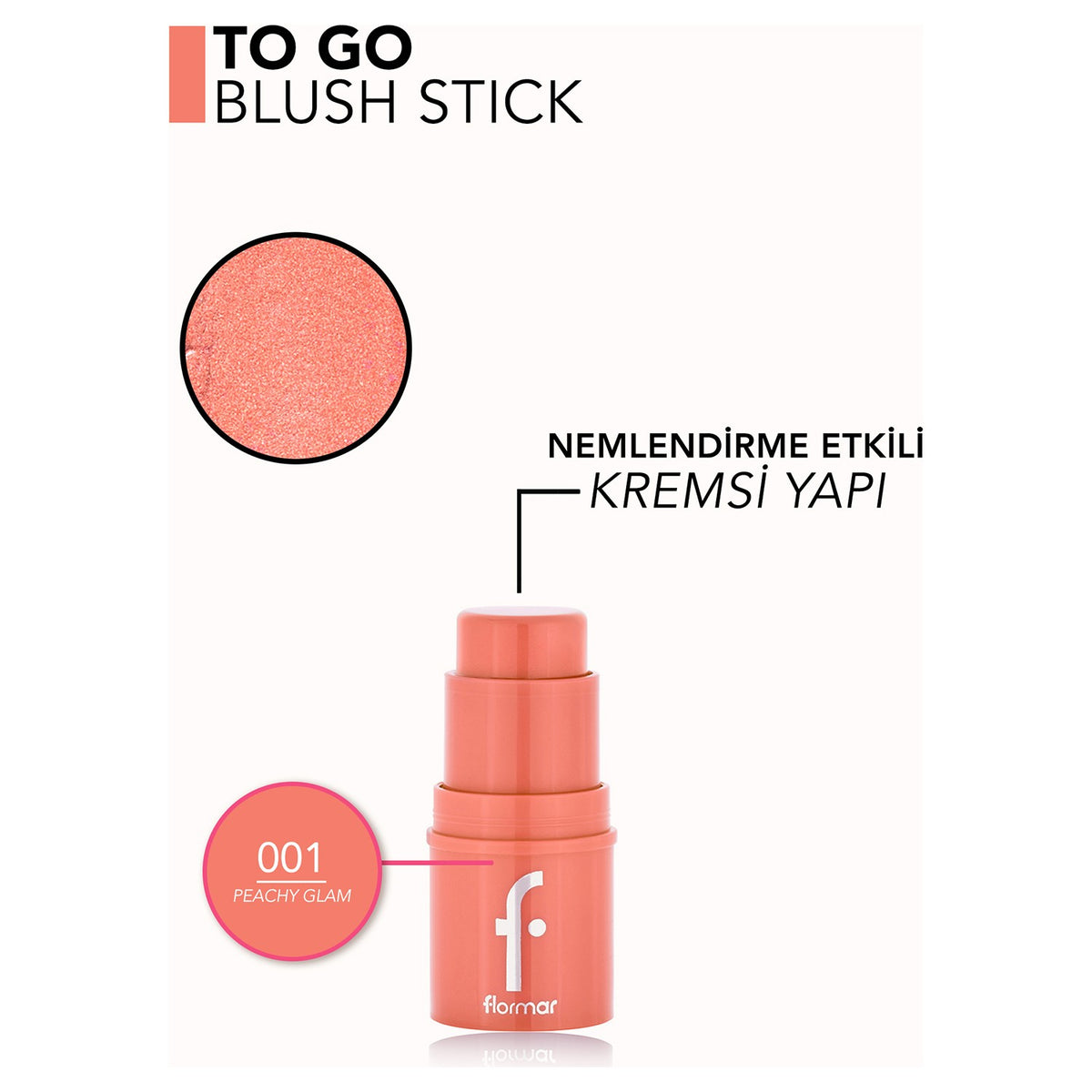 Flormar To Go Stick Blush