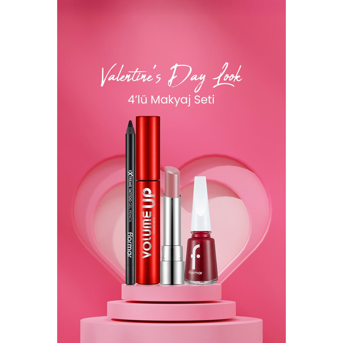 Flormar Valentine S Day Look 4lu Makeup Set