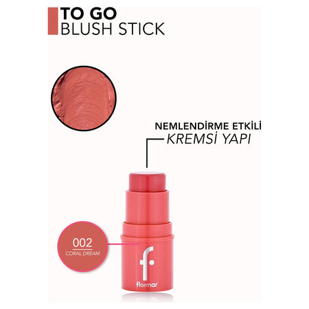 Flormar To Go Stick Blush