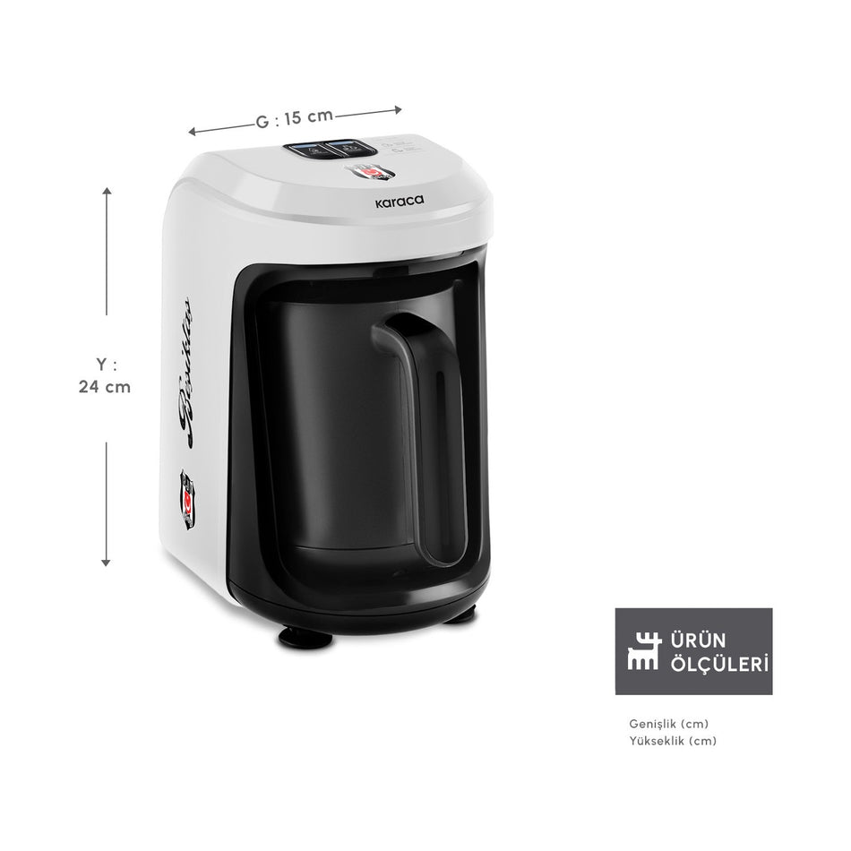 Karaca Hatir Hups Besiktas Licensed Milk-Based Turkish Coffee Maker - MALLTURK