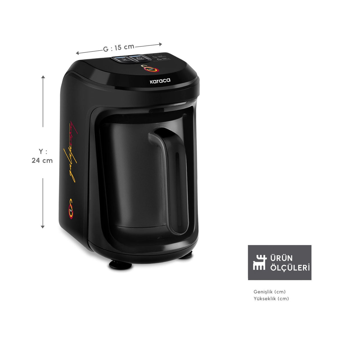 Karaca Hatir Hups Galatasaray Licensed Milk-Based Turkish Coffee Maker - MALLTURK