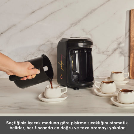 Karaca Hatir Hups Galatasaray Licensed Milk-Based Turkish Coffee Maker - MALLTURK