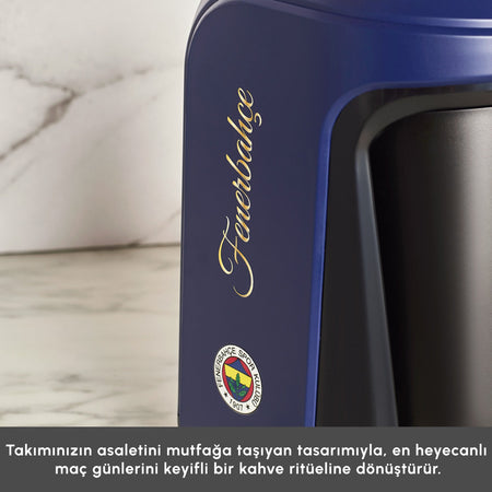 Karaca Hatir Hups Fenerbahce Licensed Milk-Based Turkish Coffee Maker - MALLTURK