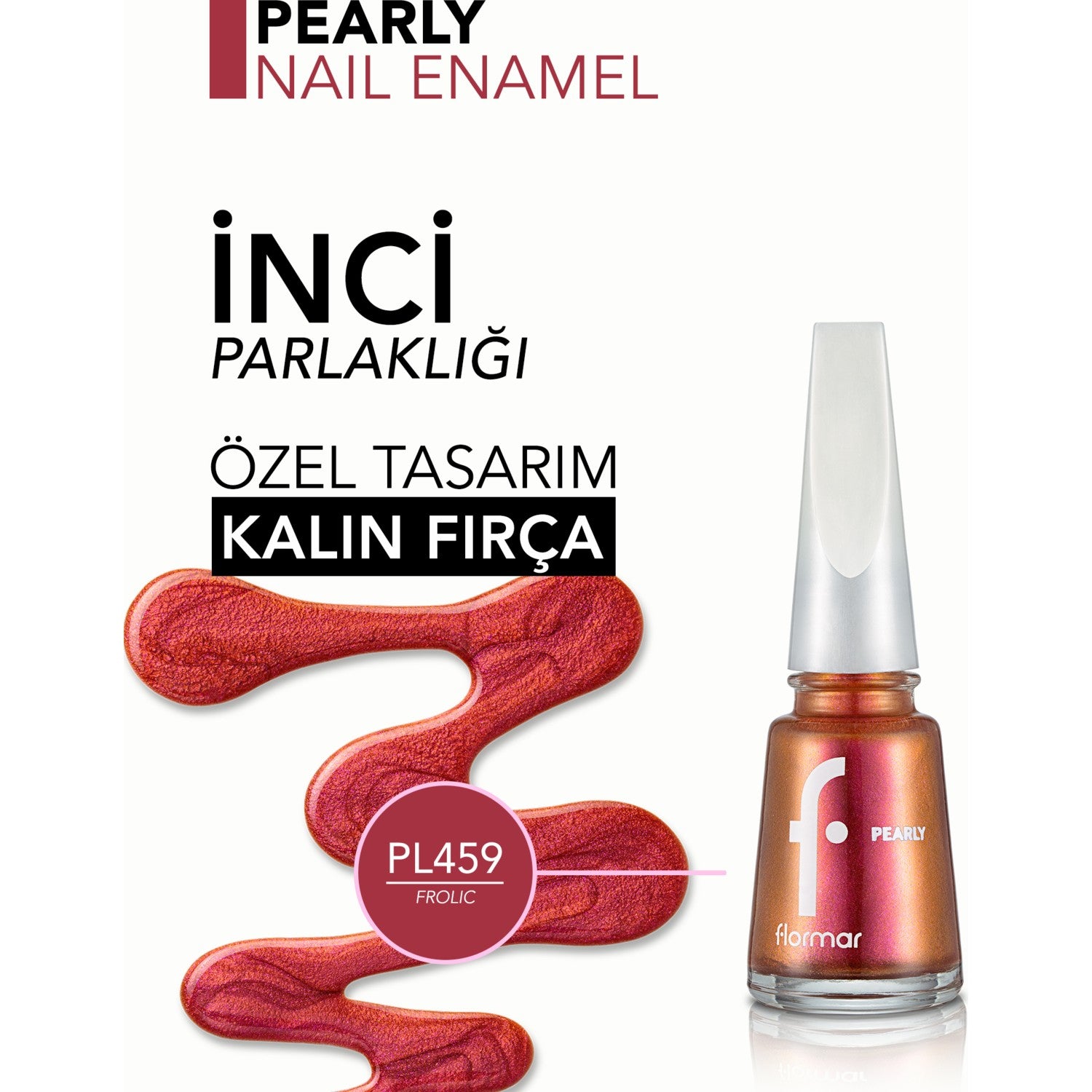 Flormar Pearly Nail Polish - MALLTURK
