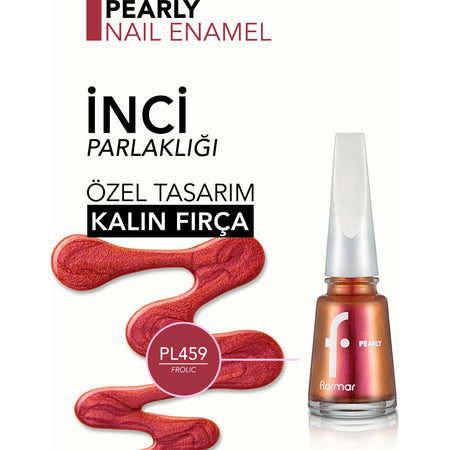 Flormar Pearly Nail Polish - MALLTURK