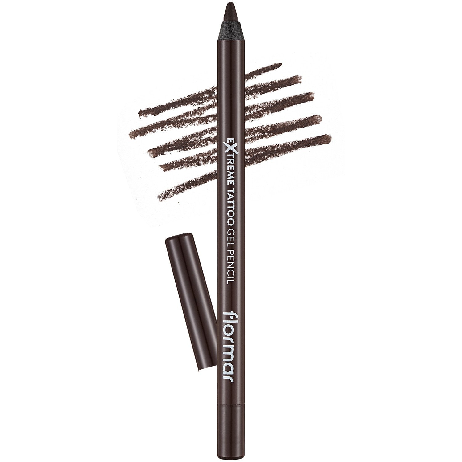 Flormar Dogal Gorunumlu Kahverengi Maskara Goz Kalemi Makeup Set
