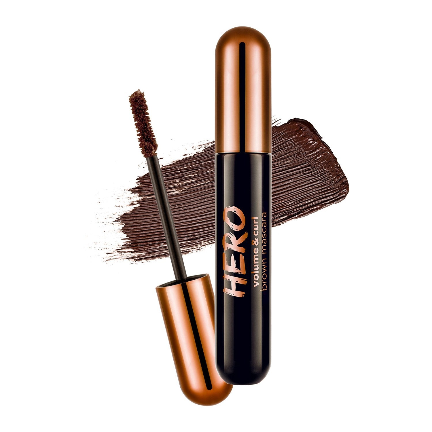 Flormar Dogal Gorunumlu Kahverengi Maskara Goz Kalemi Makeup Set