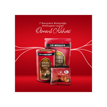 Dr.CoffeeDr Coffe Dr.Coffee Ottoman Coffee Tin 250 Gr. - MALLTURK