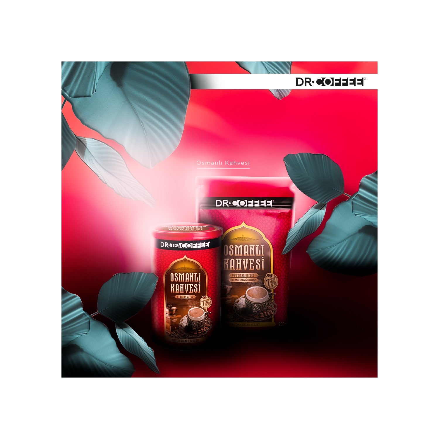 Dr.CoffeeDr Coffe Dr.Coffee Ottoman Coffee Tin 250 Gr. - MALLTURK