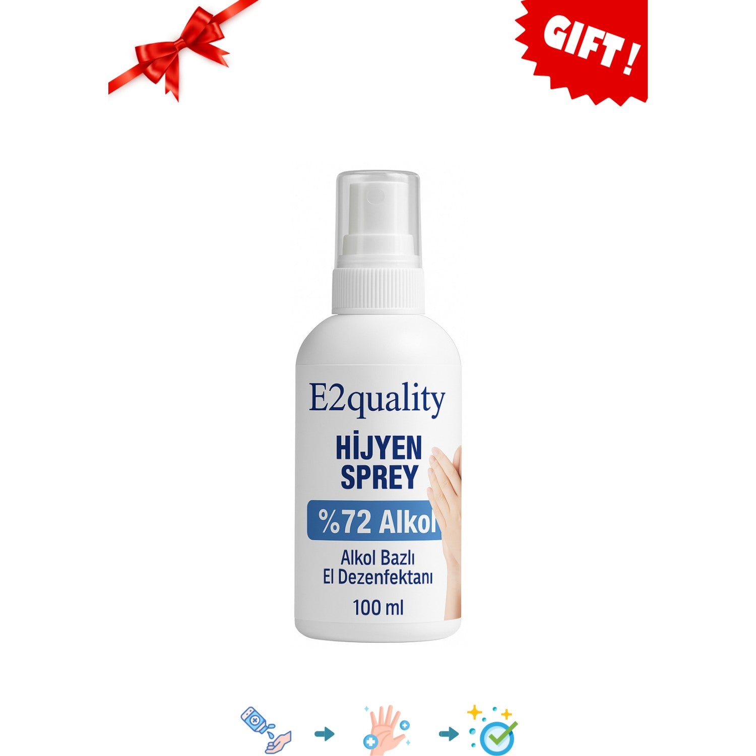 Argivit B12 Active Maxi 1000 Spray 30 ml - Dezenfektan (%72 Alkol) - MALLTURK