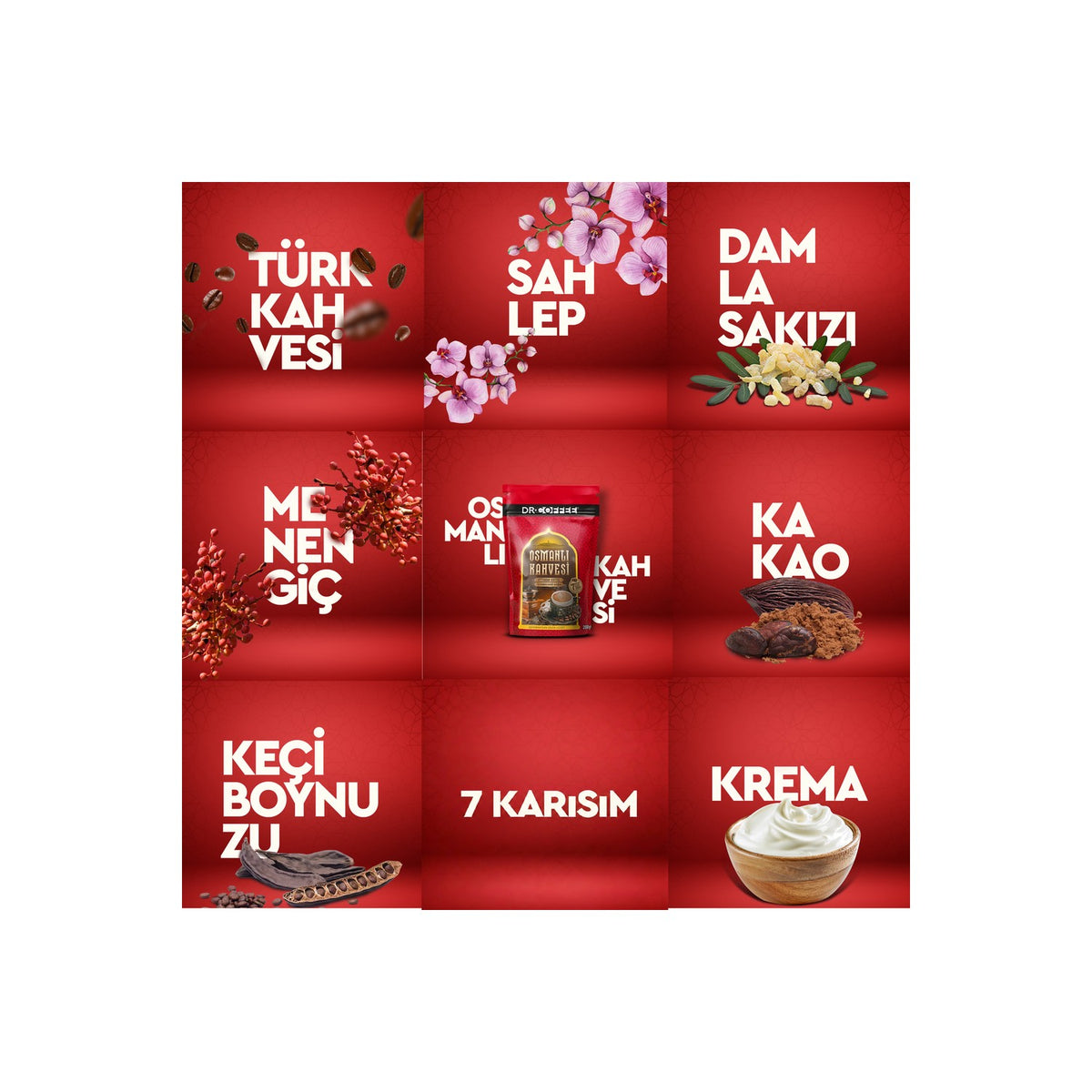 Dr.CoffeeDr Coffe Dr.Coffee Ottoman Coffee Tin 250 Gr. - MALLTURK
