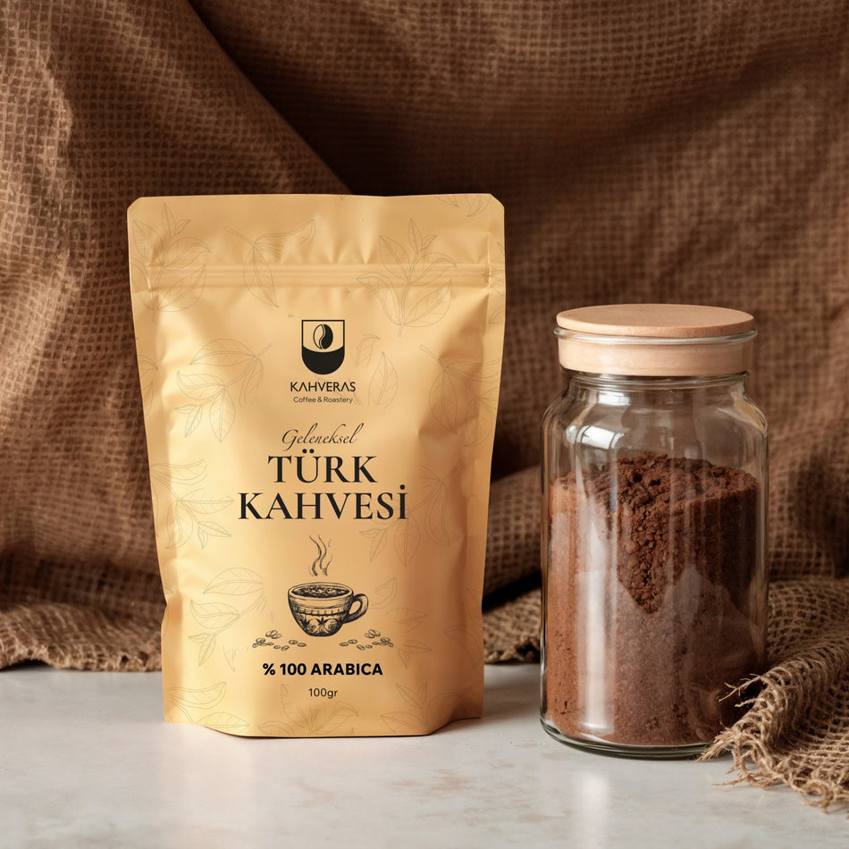 Kahveras Turkish Coffee 100% Arabica 5-Pack 5*100GR - MALLTURK