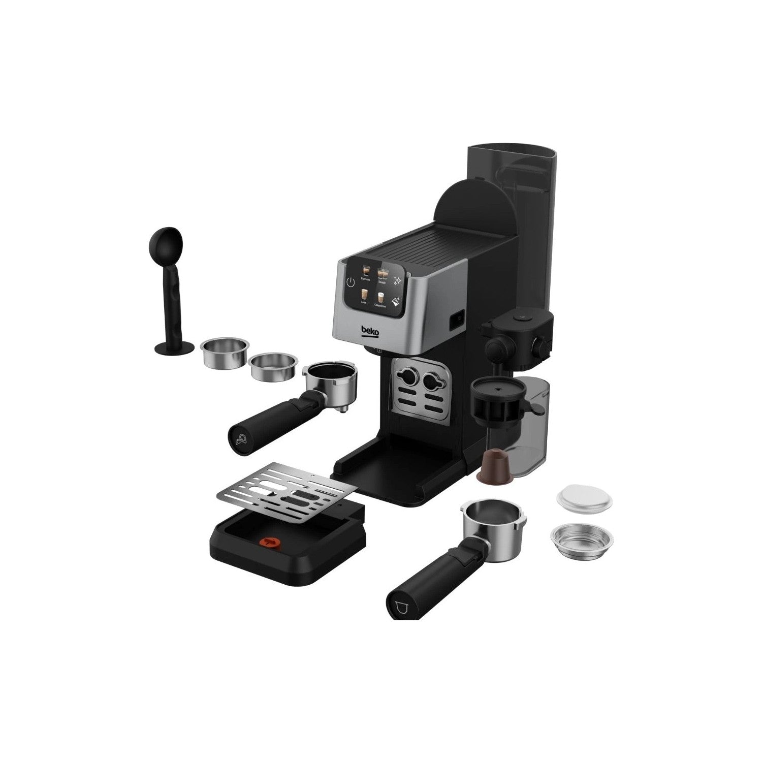 Beko CEP 6464 X CaffeExperto Semi-Automatic Capsule Espresso Machine - MALLTURK