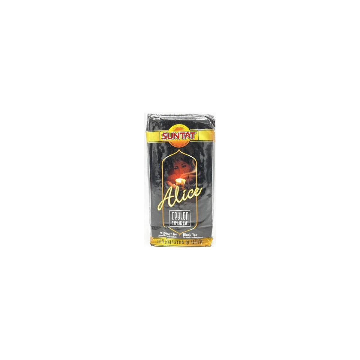 Suntat Alice tea 500 g bergamot flavored Ceylon Yaprak tea quality natural contents - MALLTURK