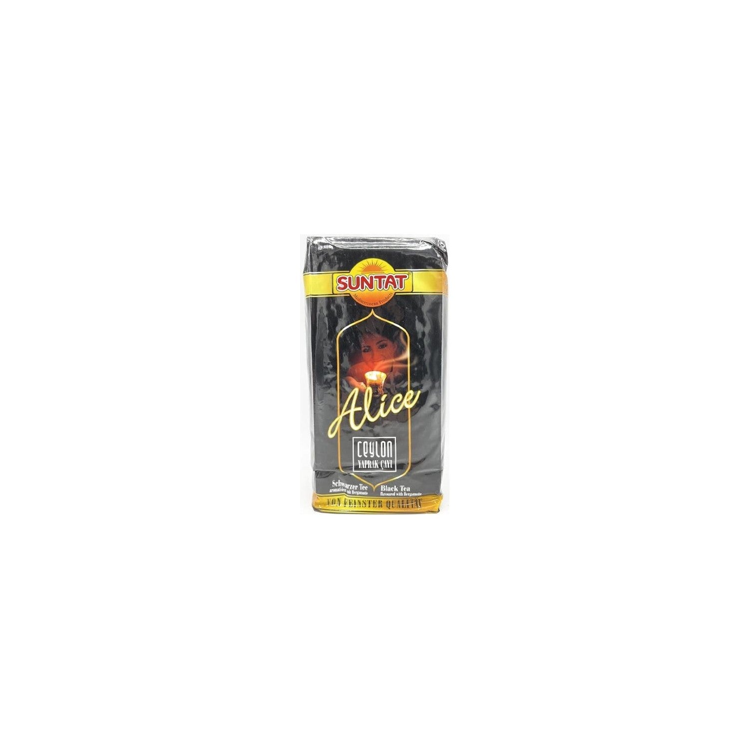 Suntat Alice tea 500 g bergamot flavored Ceylon Yaprak tea quality natural contents - MALLTURK