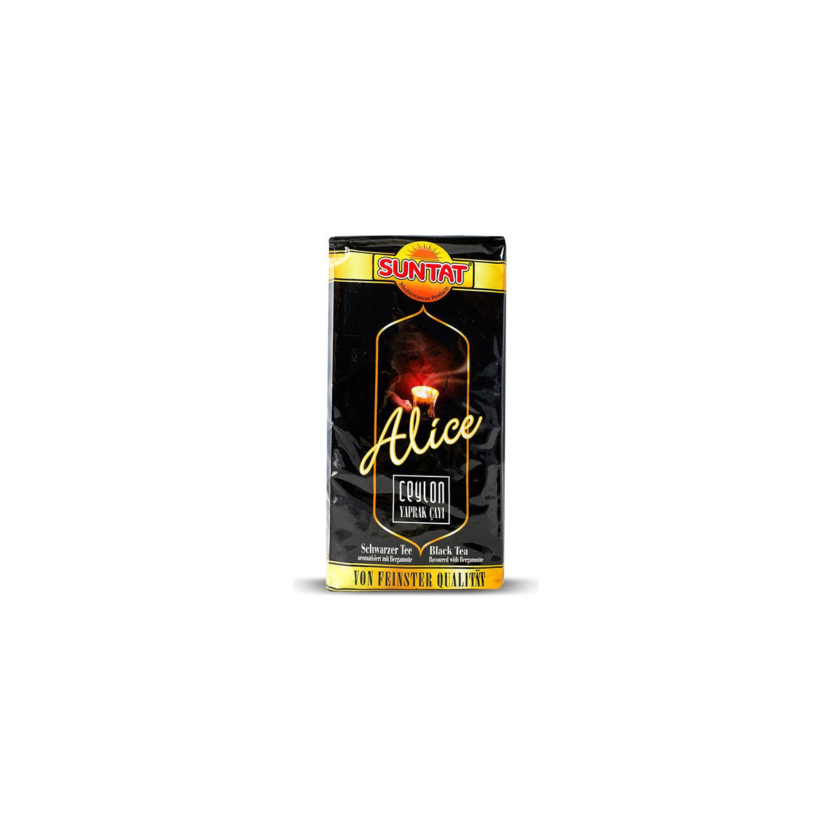Suntat Alice tea 500 g bergamot flavored Ceylon Yaprak tea quality natural contents - MALLTURK