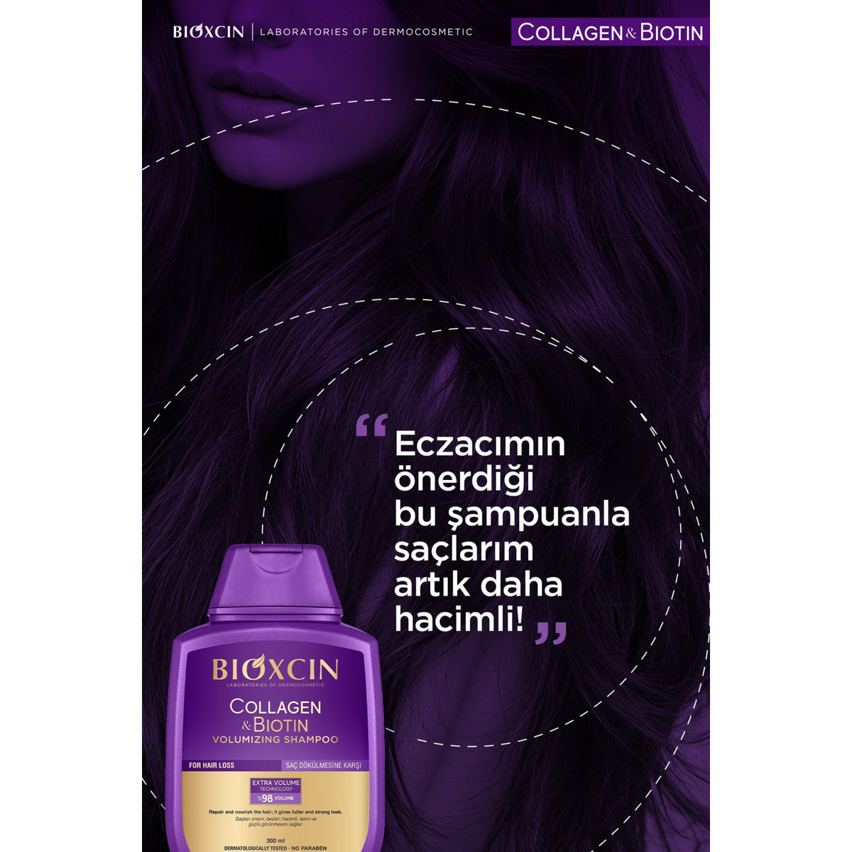 Bioxcin Collagen and Biotin Hair Care Set