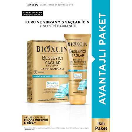 Bioxcin Nourishing Oils Hair Care Set