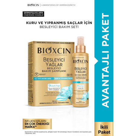 Bioxcin Nourishing Oils Hair Care Set