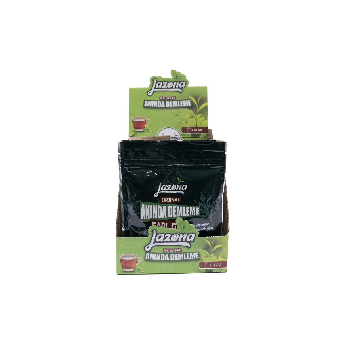 Lazona Aninda Demleme black tea Earl Grey 25-pack Tek Dem x 12-pack pack bergamot flavored - MALLTURK