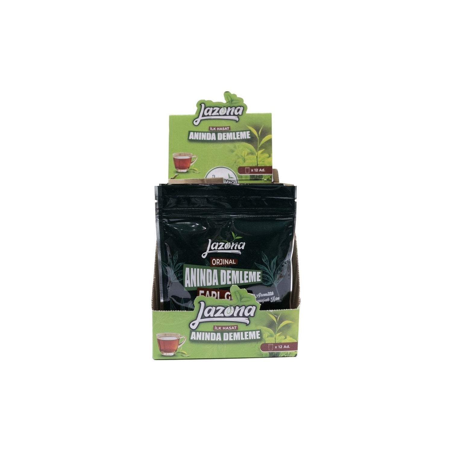 Lazona Aninda Demleme black tea Earl Grey 25-pack Tek Dem x 12-pack pack bergamot flavored - MALLTURK