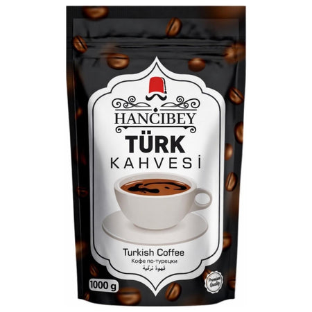 Hancibey Turkish Coffee, Medium Roast, 1kg - MALLTURK
