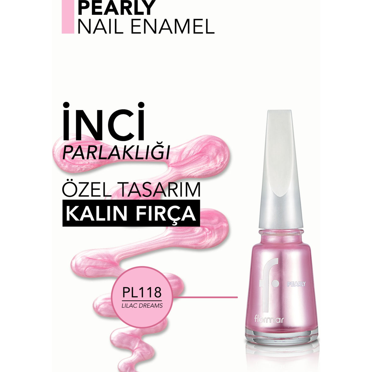 Flormar Pearly Nail Polish - MALLTURK