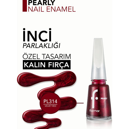 Flormar Pearly Nail Polish - MALLTURK