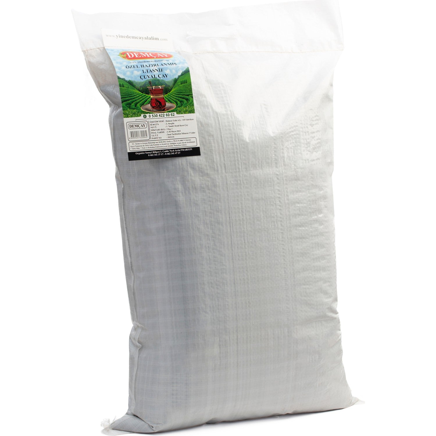 Demcay Mayis tea 5 kg black tea Kalitesi with Turkiye Menseli Cuval tea - MALLTURK