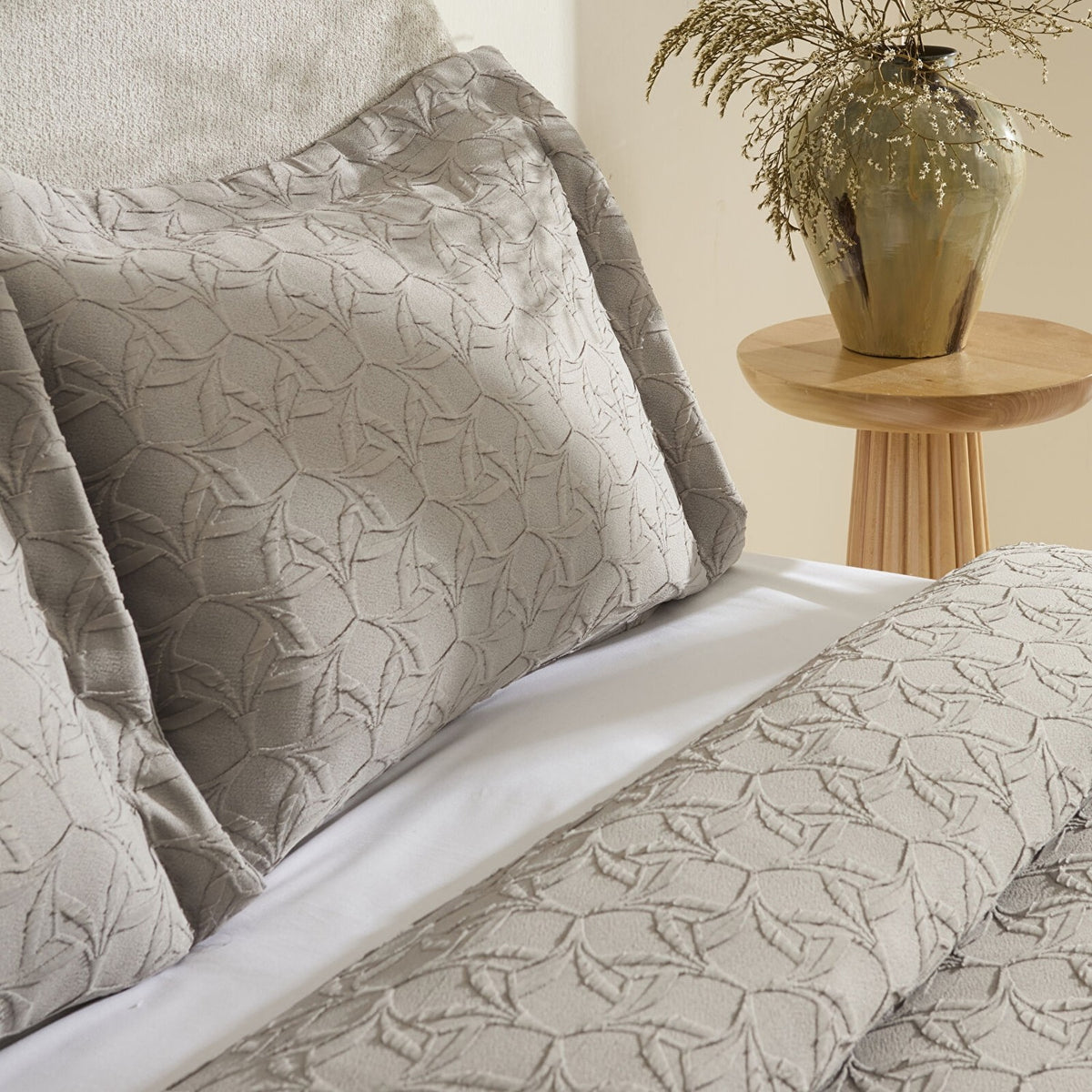 Karaca Home Hempton Double Bedspread Grey - MALLTURK