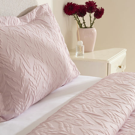 Karaca Home Hollie Double Bedspread Powder Pink - MALLTURK