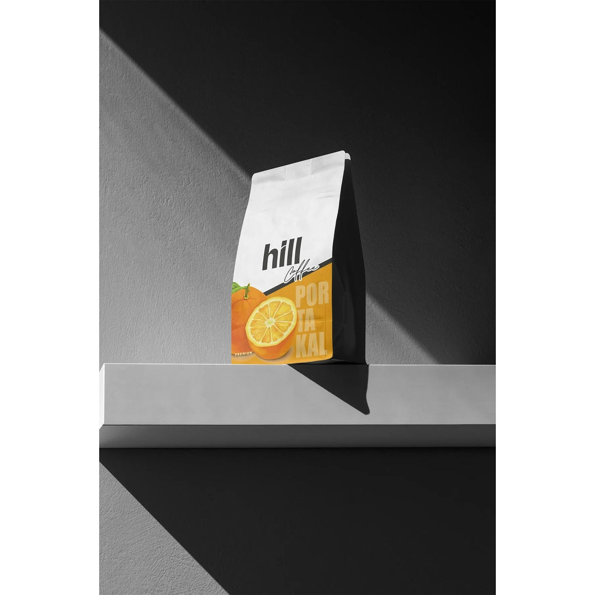 Hill Coffee Orange Flavored Turkish Coffee 200g - MALLTURK