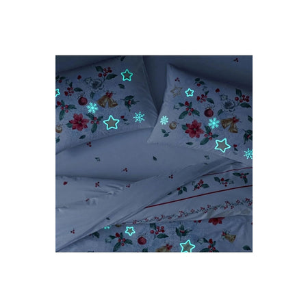 Tac Charm Glow Ranforce Double Duvet Cover Set Red - MALLTURK