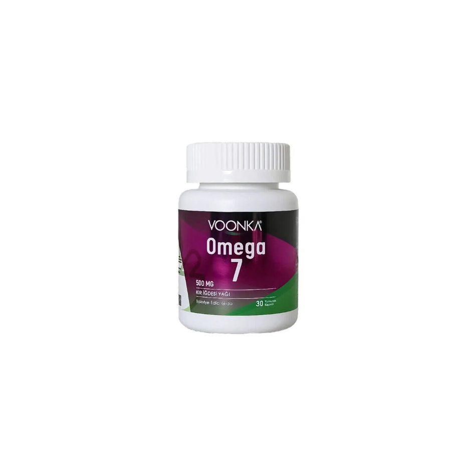 Voonka Omega 7 500 mg 32 Capsules Sea Buckthorn Oil