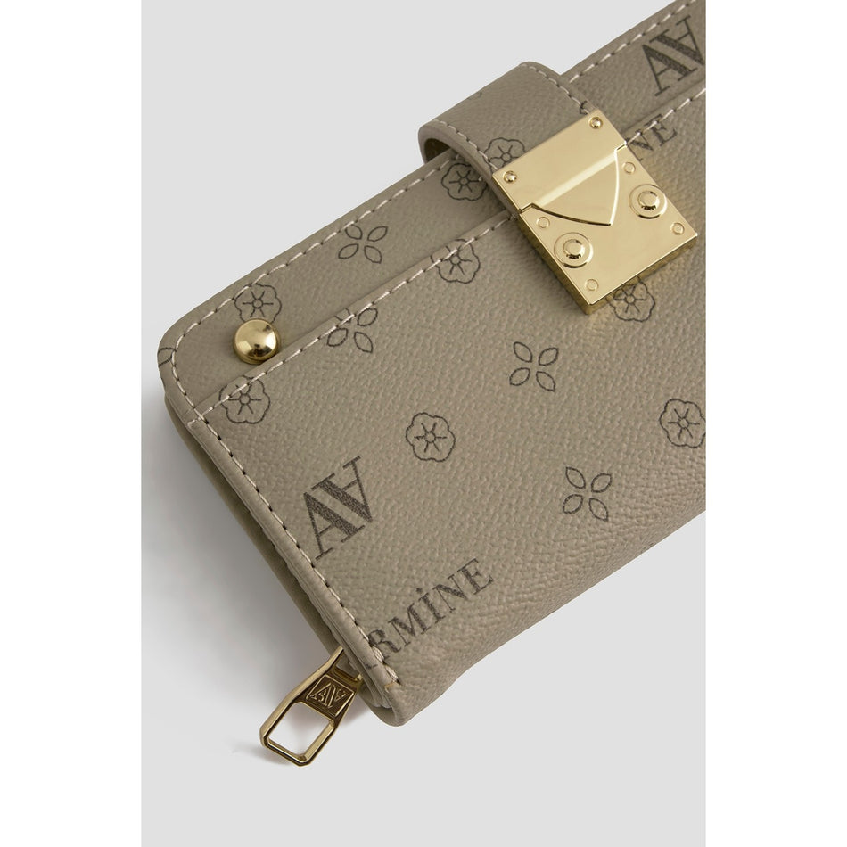 Armine Printed Handbag 25YD7003 Mink