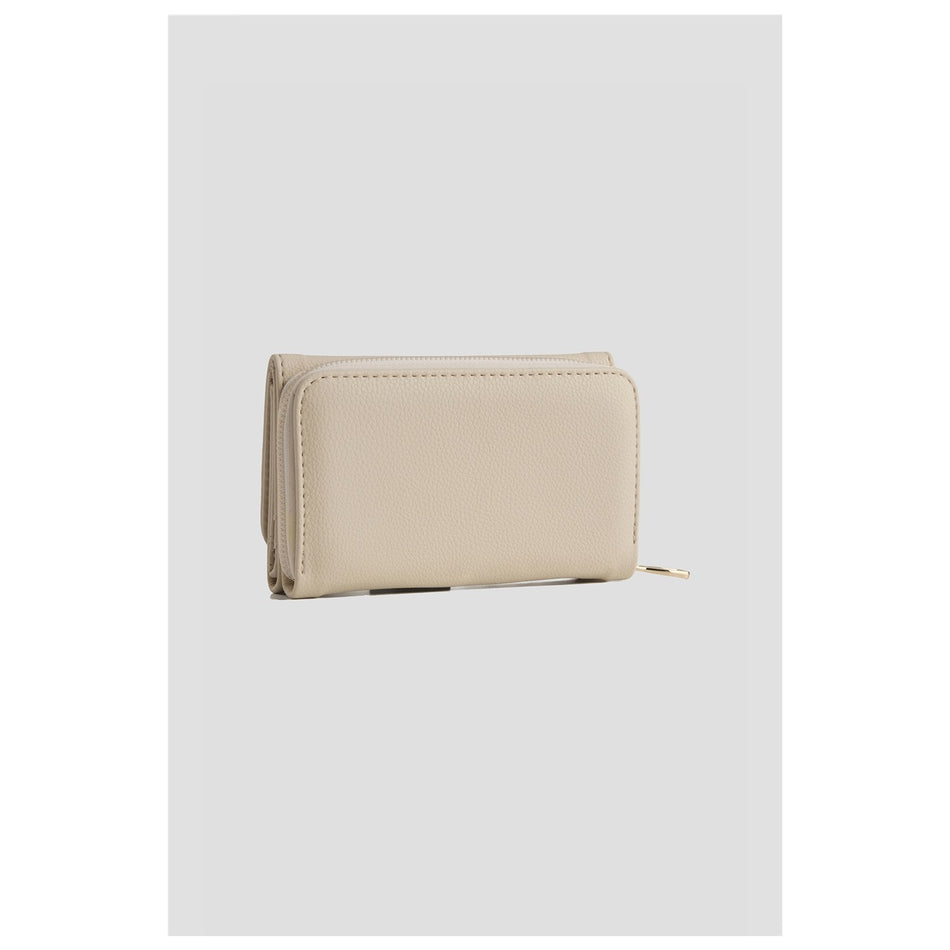 Armine Pia Leather Wallet 25YD7012 Cream