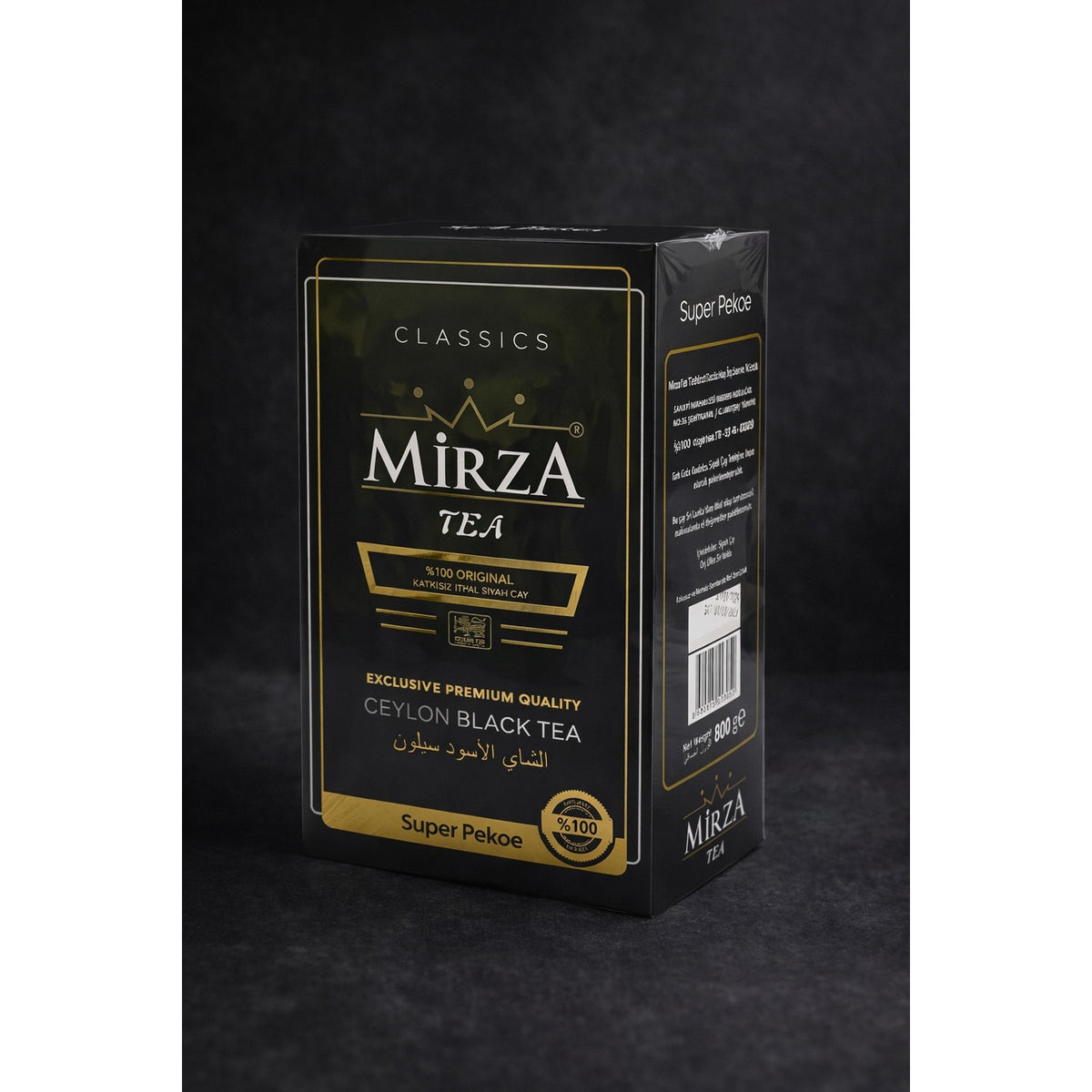 Mirza Tea Mirza Gold Siyah Ithal tea 800 g (Kacak tea) - MALLTURK