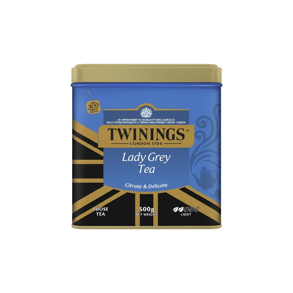 Twinings Lady Grey Tea - Citrusy and Delicate 500 G Polonya Menseli Yuksek Kalite loose leaf tea - MALLTURK