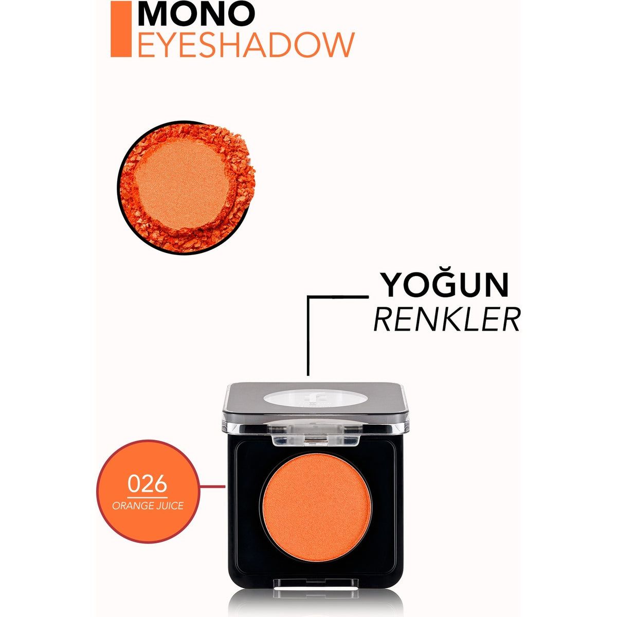 Flormar Mono Compact Eye Shadow