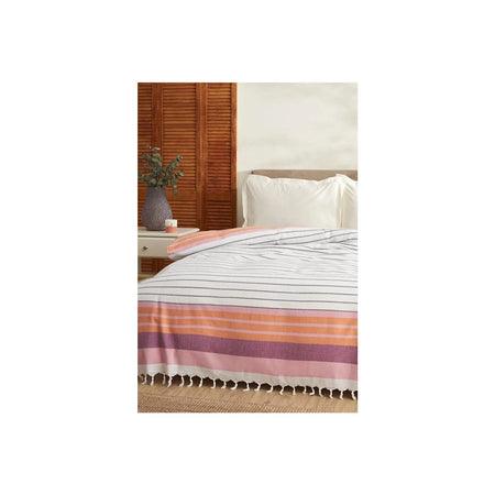 Karaca Home Luis Double Pique Pestemal Orange - MALLTURK
