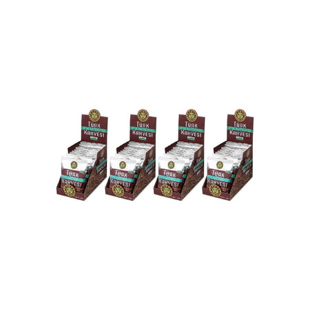 Coffee World Medium Roast Turkish Coffee 100 gr 24-Pack Traditional Flavor and intense Aroma - MALLTURK