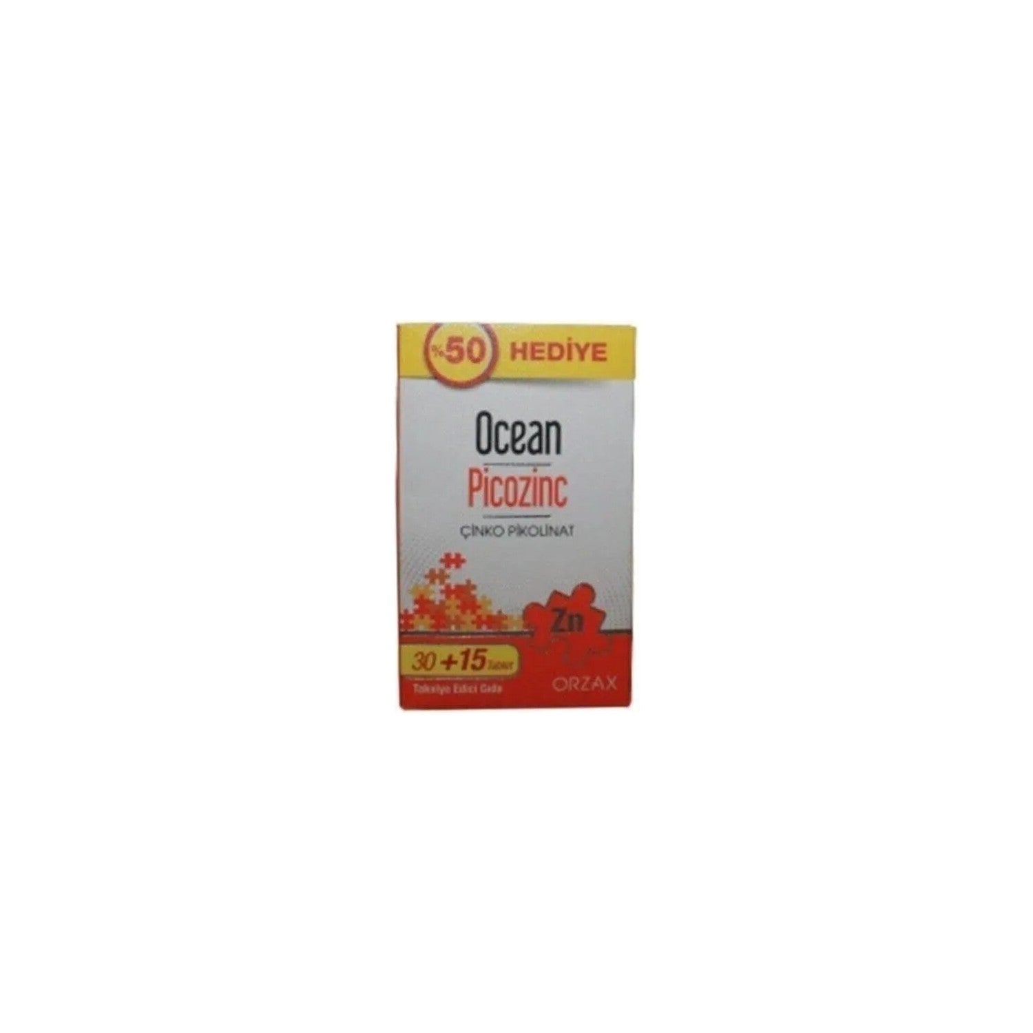 Orzax Ocean Picozinc 30 Tablet - MALLTURK