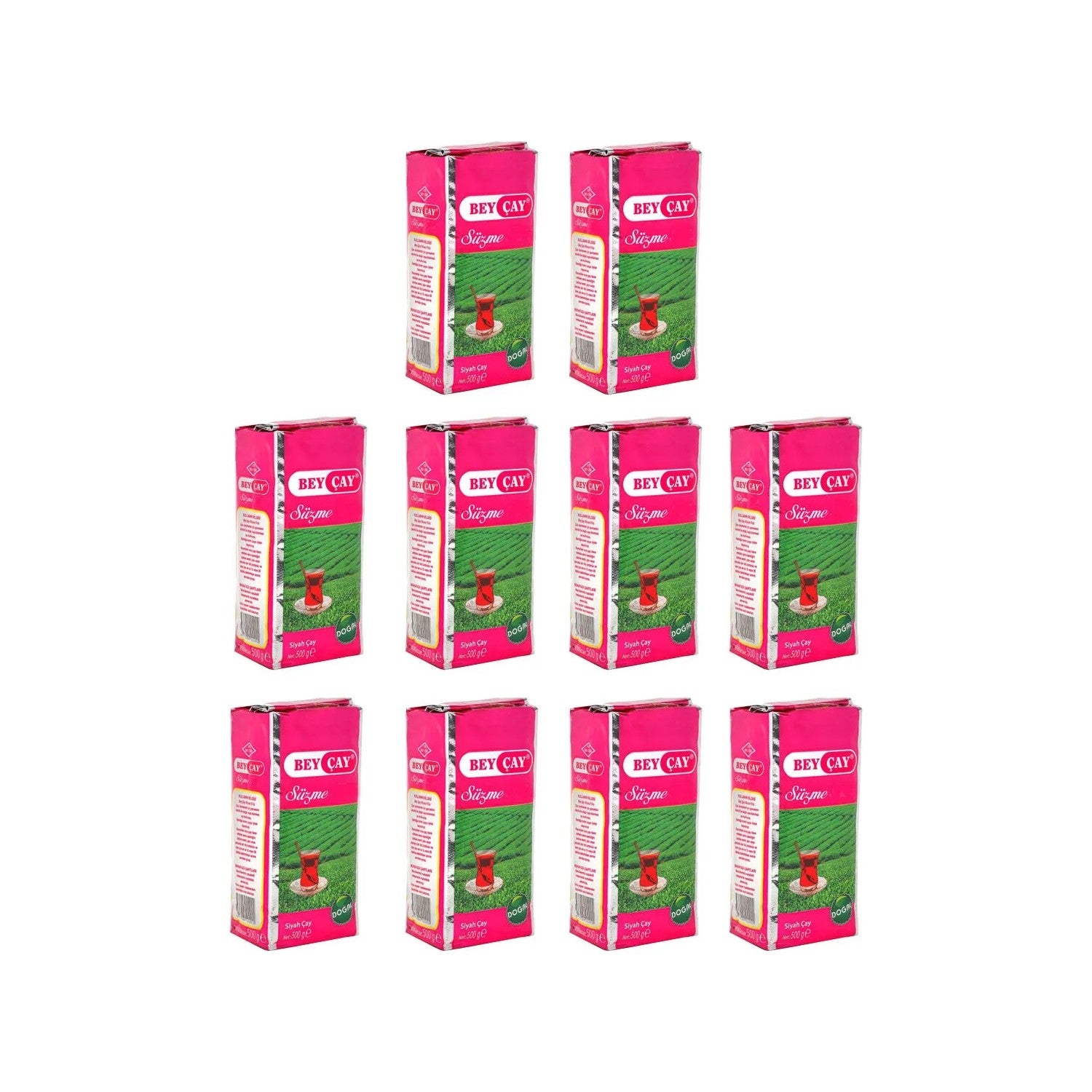 Bey tea 500 g x 10'lu Suzme tea black tea - MALLTURK