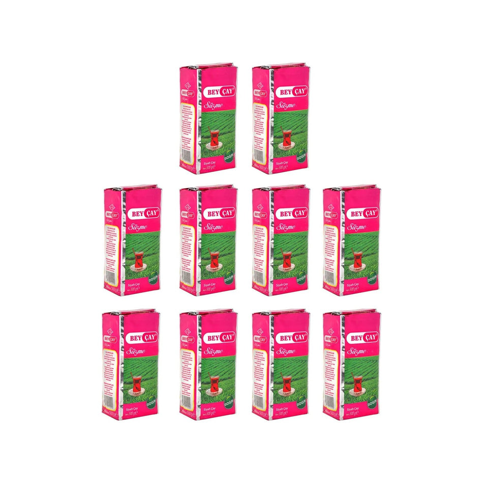 Bey tea 500 g x 10'lu Suzme tea black tea - MALLTURK