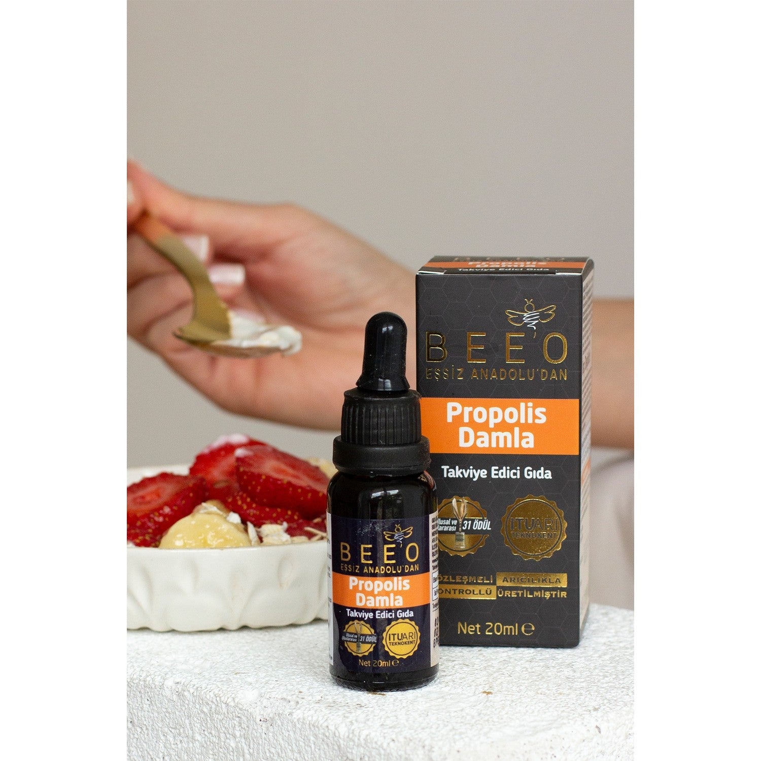BEE'O Water-Soluble Propolis Drops - MALLTURK